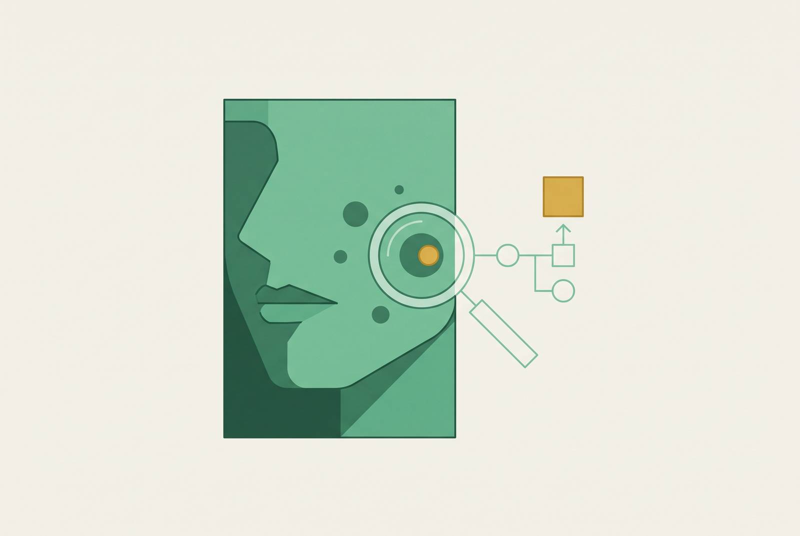 Cover illustration for “How Online Acne Services Handle Difficult Cases That Don't Respond to Standard Retinoids”