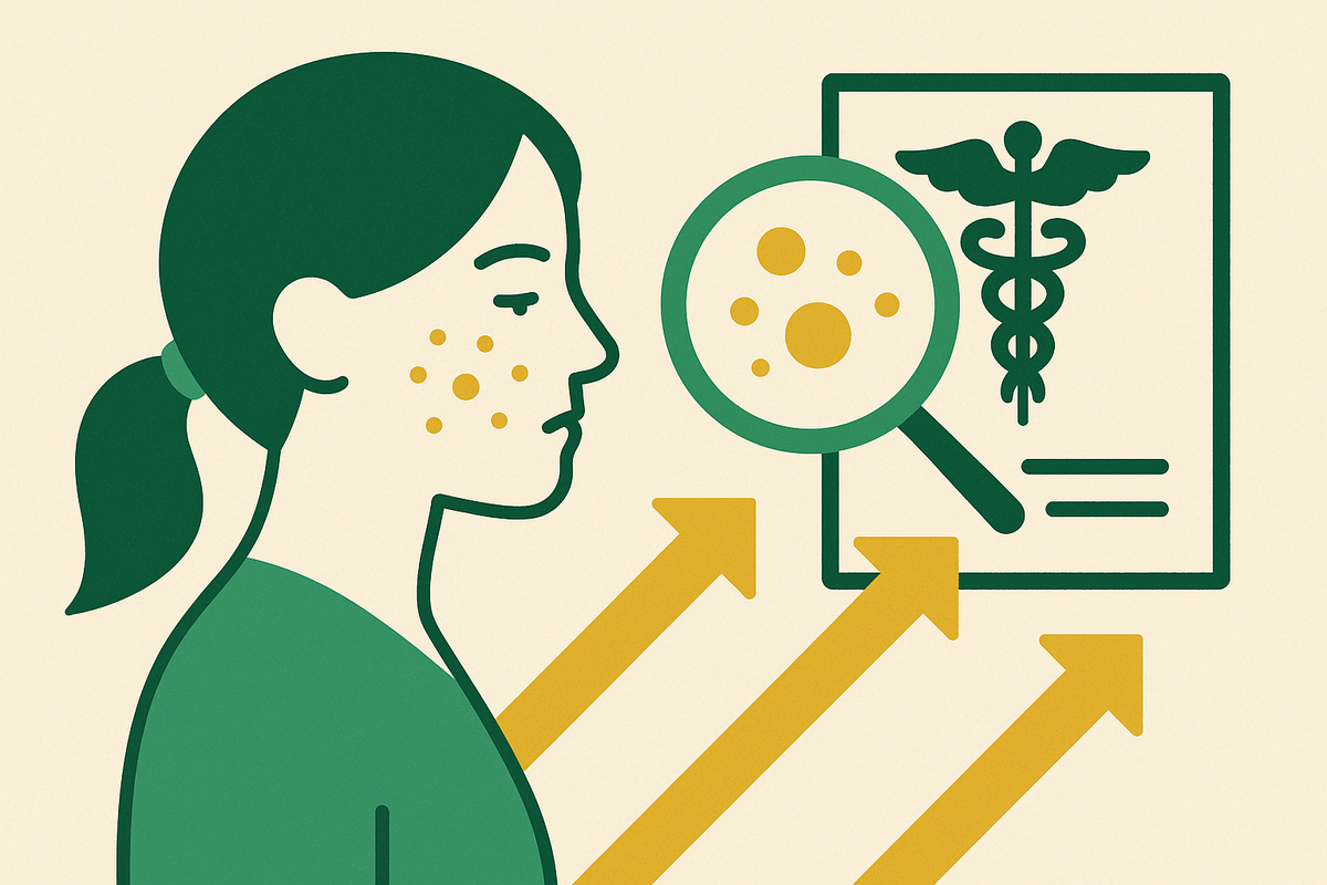 Cover illustration for “Hormonal Acne Diagnosis and Prescription Treatment Pathways”