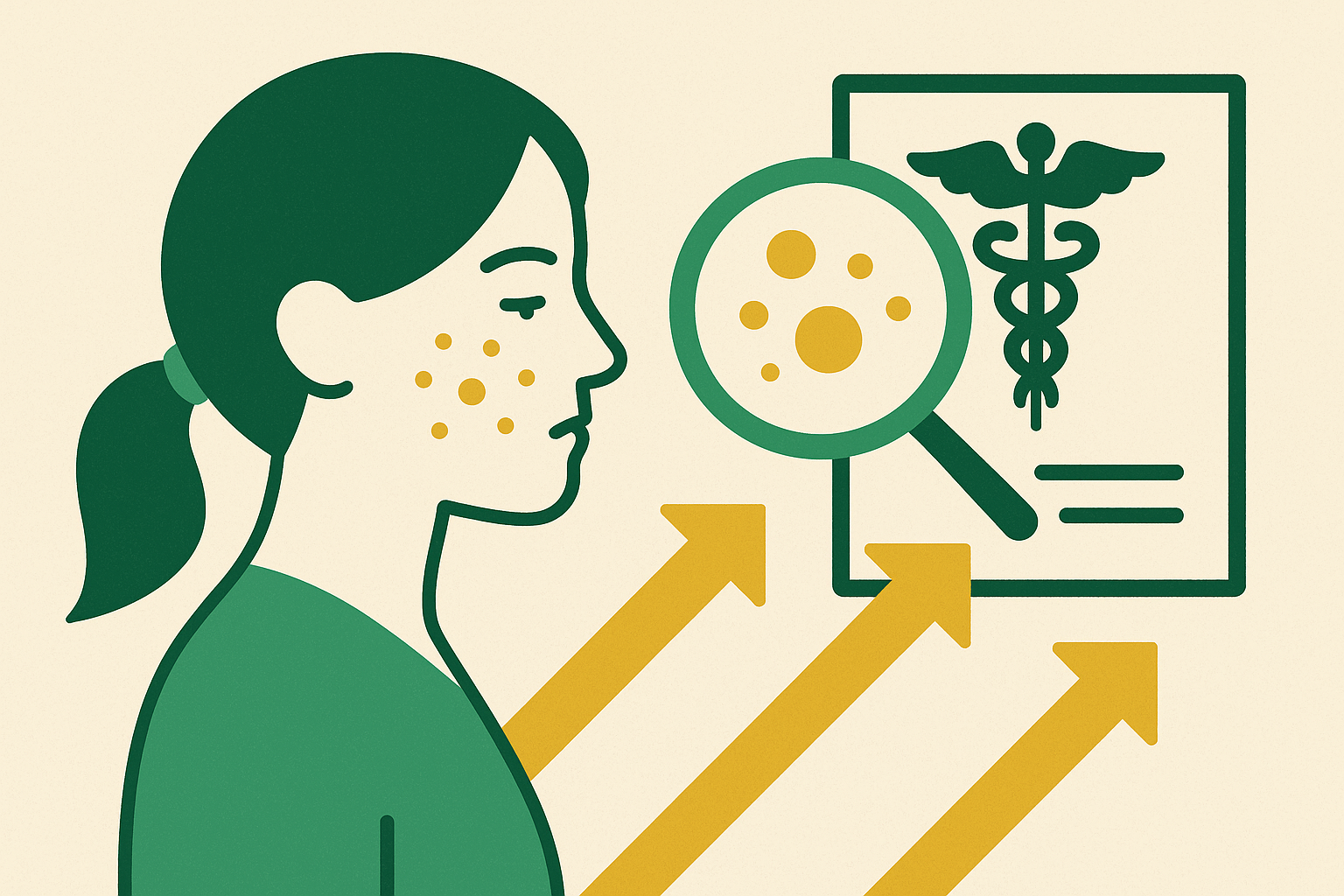Cover illustration for “Hormonal Acne Diagnosis and Prescription Treatment Pathways”