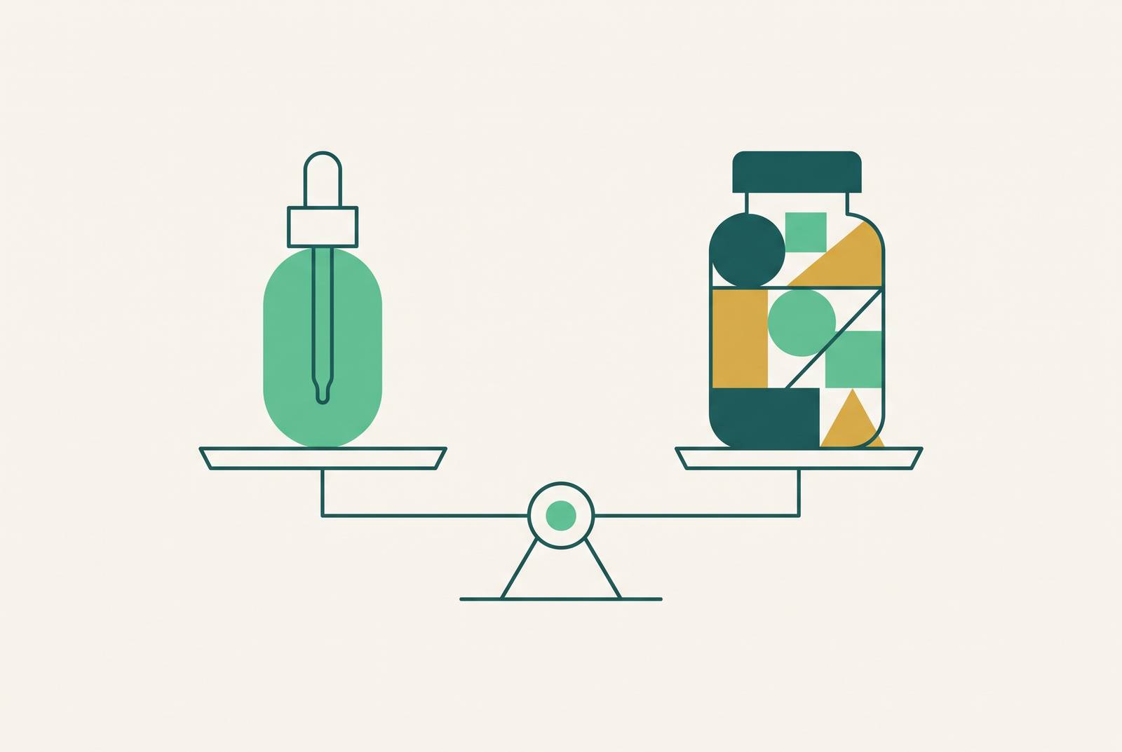Cover illustration for “Tretinoin Versus Compounded Formulas in Prescription Skincare”