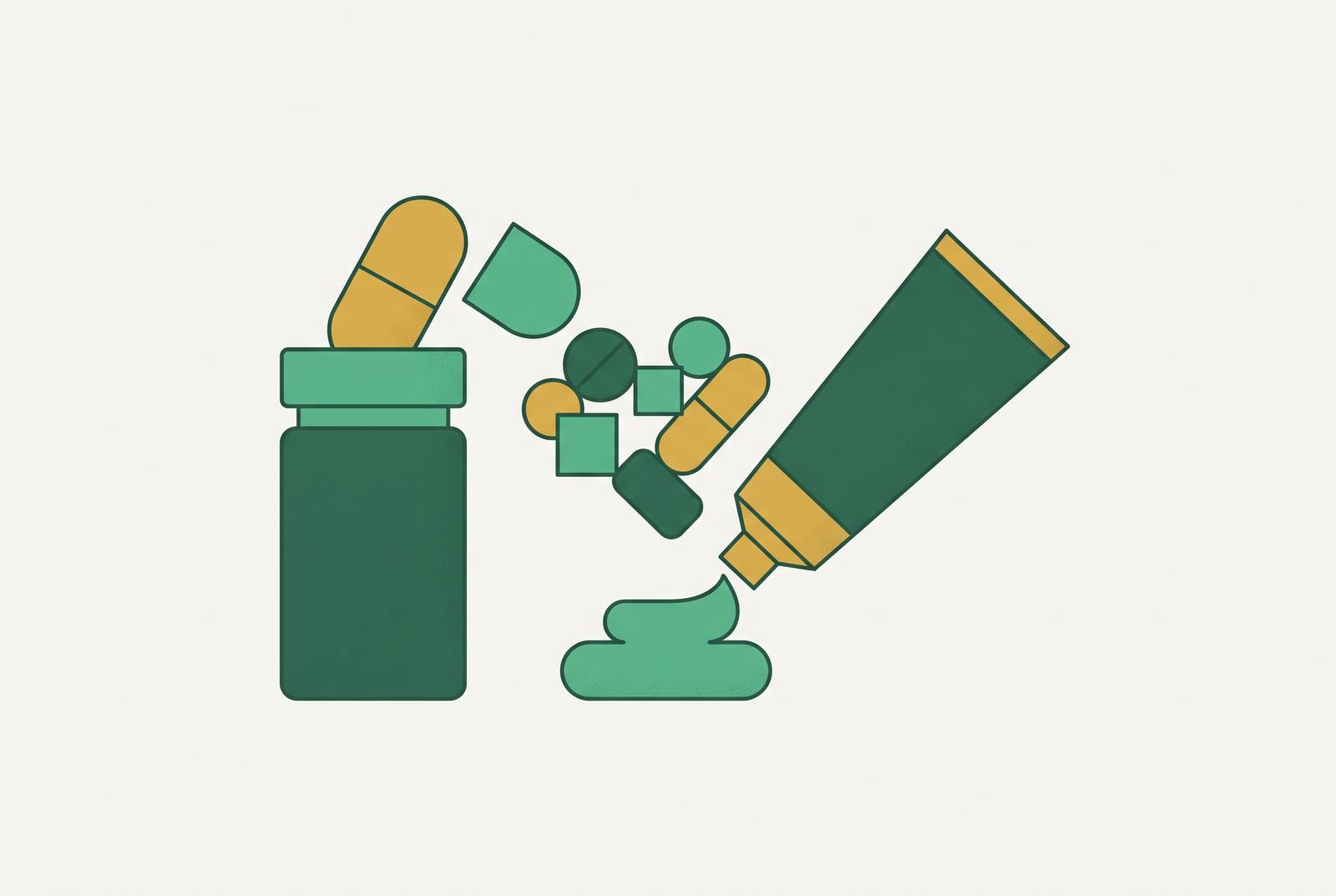 Cover illustration for “Drug Interactions Patients Should Know Before Starting a Skin Prescription”