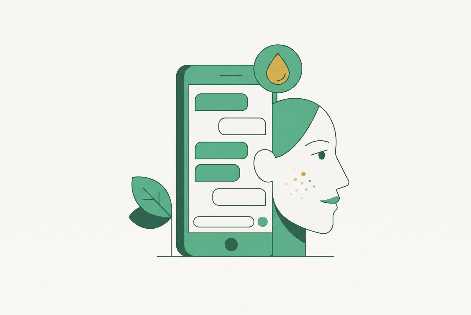 Cover illustration for “The $39 Async Consultation That Clears Acne Without a Dermatologist Appointment”