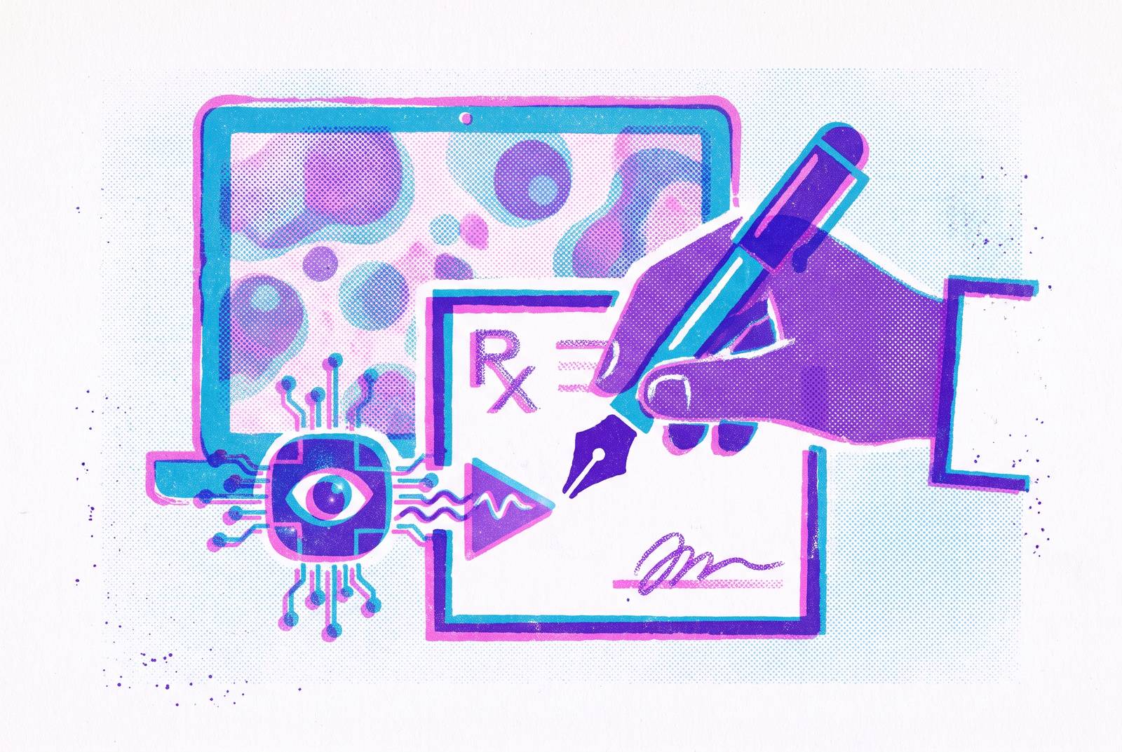 Cover illustration for “Which Online Dermatology Platforms Require a Physician to Countersign Every AI-Flagged Prescription”