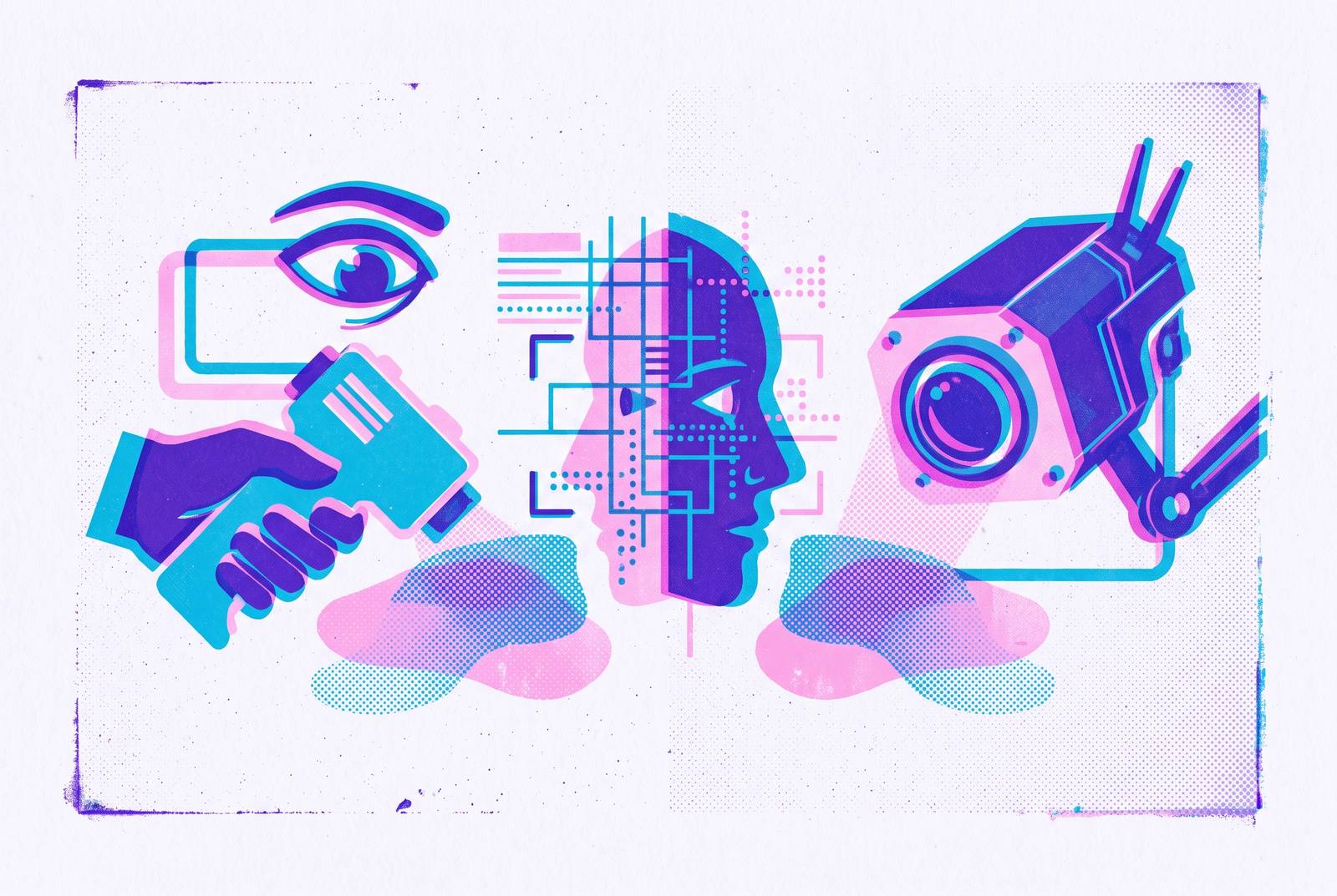 Cover illustration for “AI-Assisted Versus AI-Autonomous Skin Diagnosis”