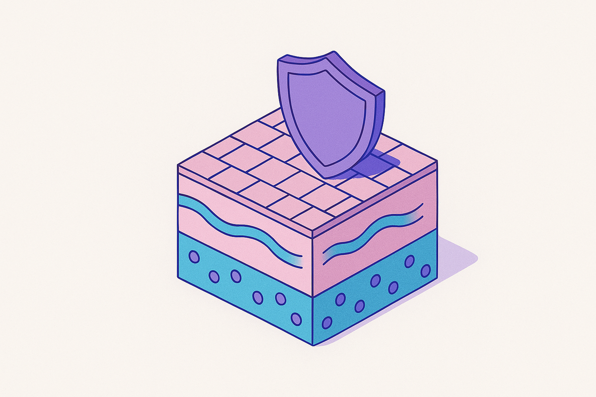 Cover illustration for “Epidermis Layers and Their Protective Roles”