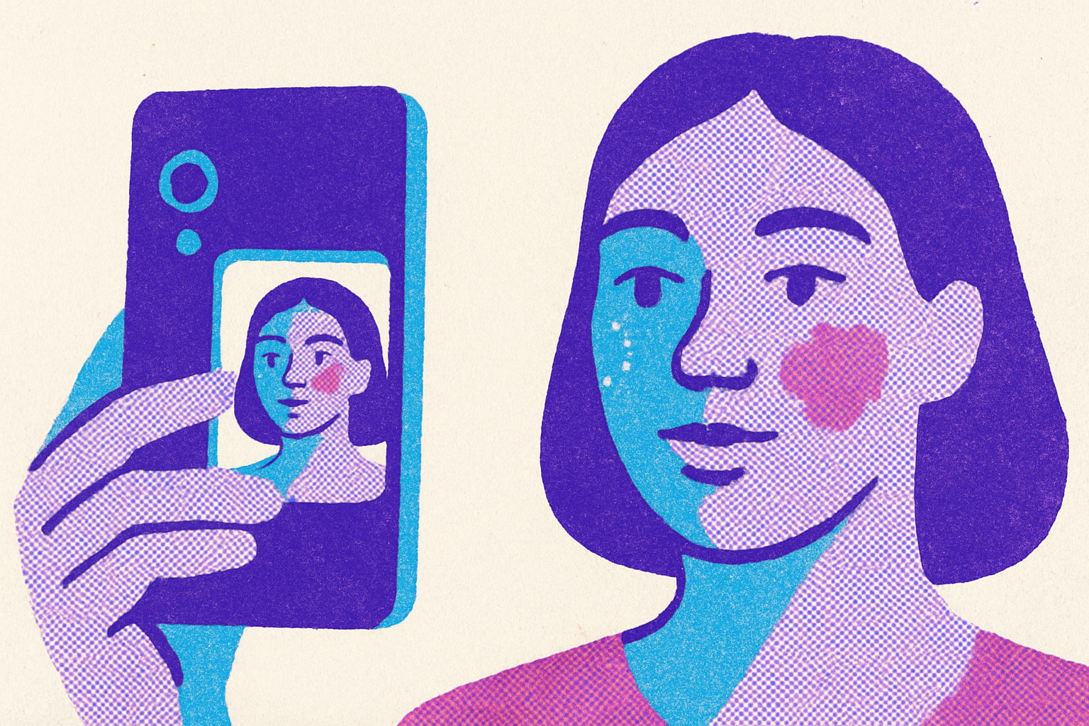 Cover illustration for “Standardizing At-Home Skin Photos for Accurate Comparison”