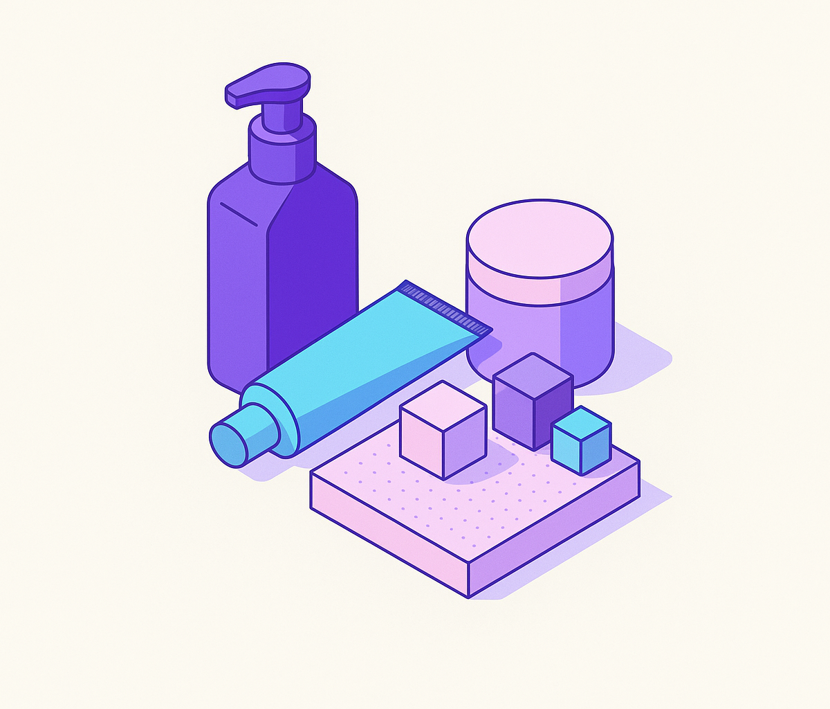 Cover illustration for “Pore-Clogging Ingredients in Skincare Products”