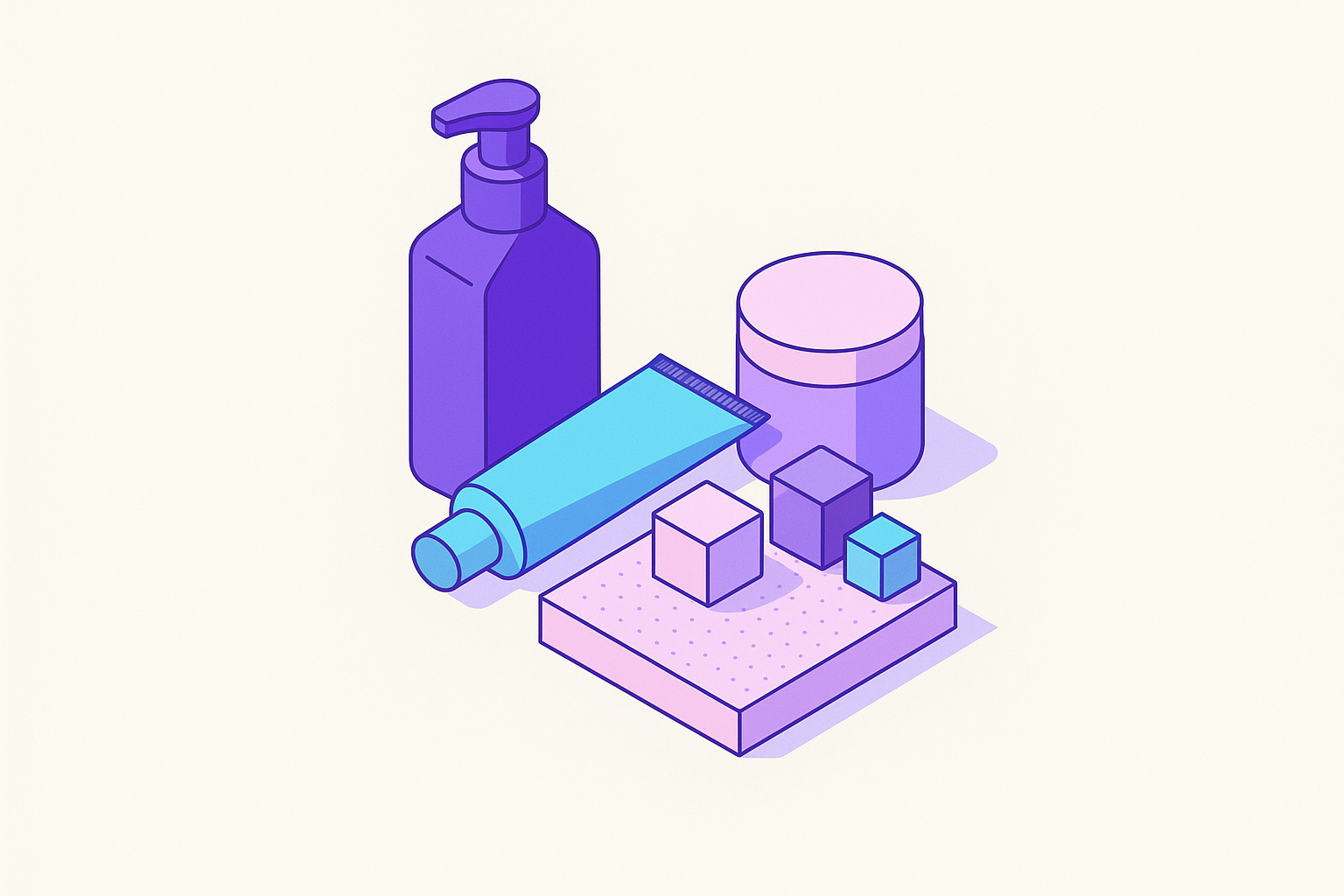 Cover illustration for “Pore-Clogging Ingredients in Skincare Products”
