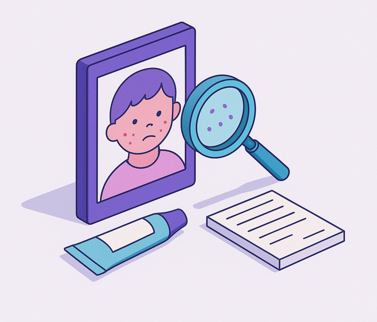 Cover illustration for “Children Skin Conditions That Need Pediatric Evaluation (New)”