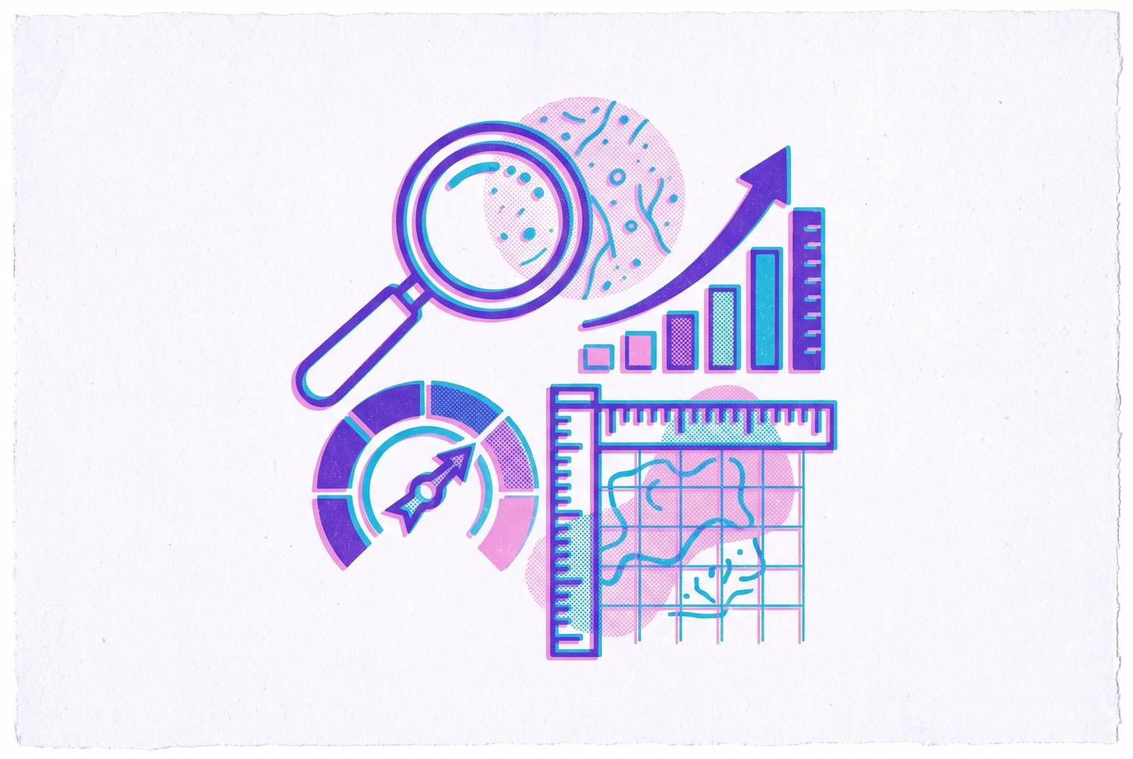 Cover illustration for “Scoring Tools Dermatologists Use to Measure Skin Severity”
