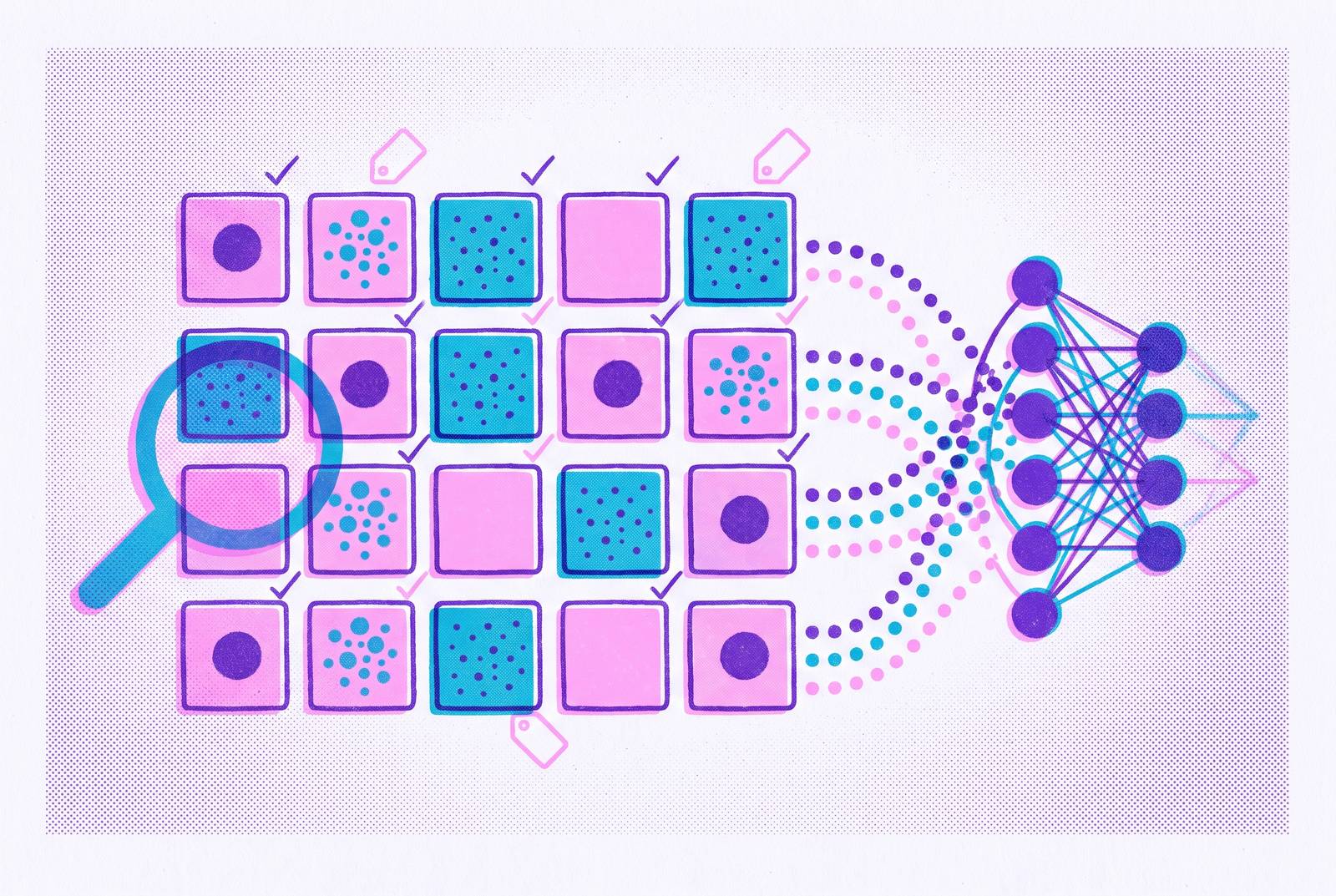 Cover illustration for “Supervised Learning Datasets Behind Today's Leading Clinical Skin AI Platforms”