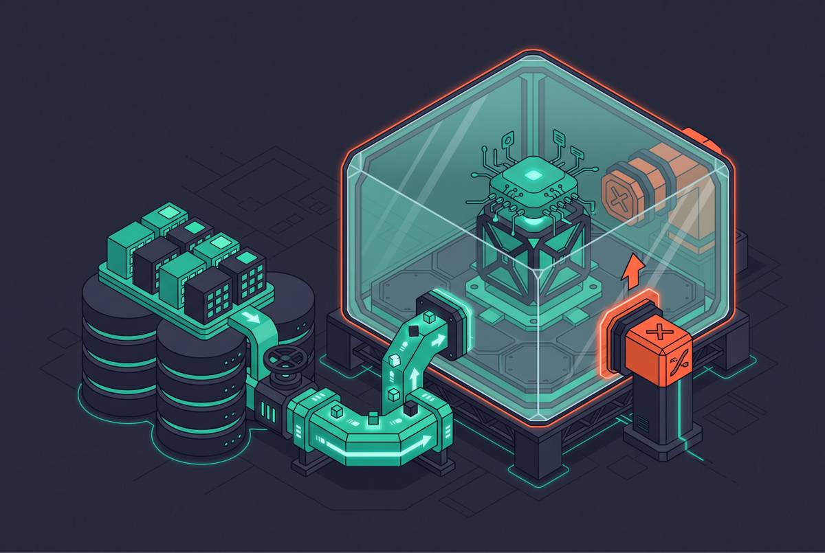 Cover illustration for “Read-Only Compute Isolation for LLM Agents”