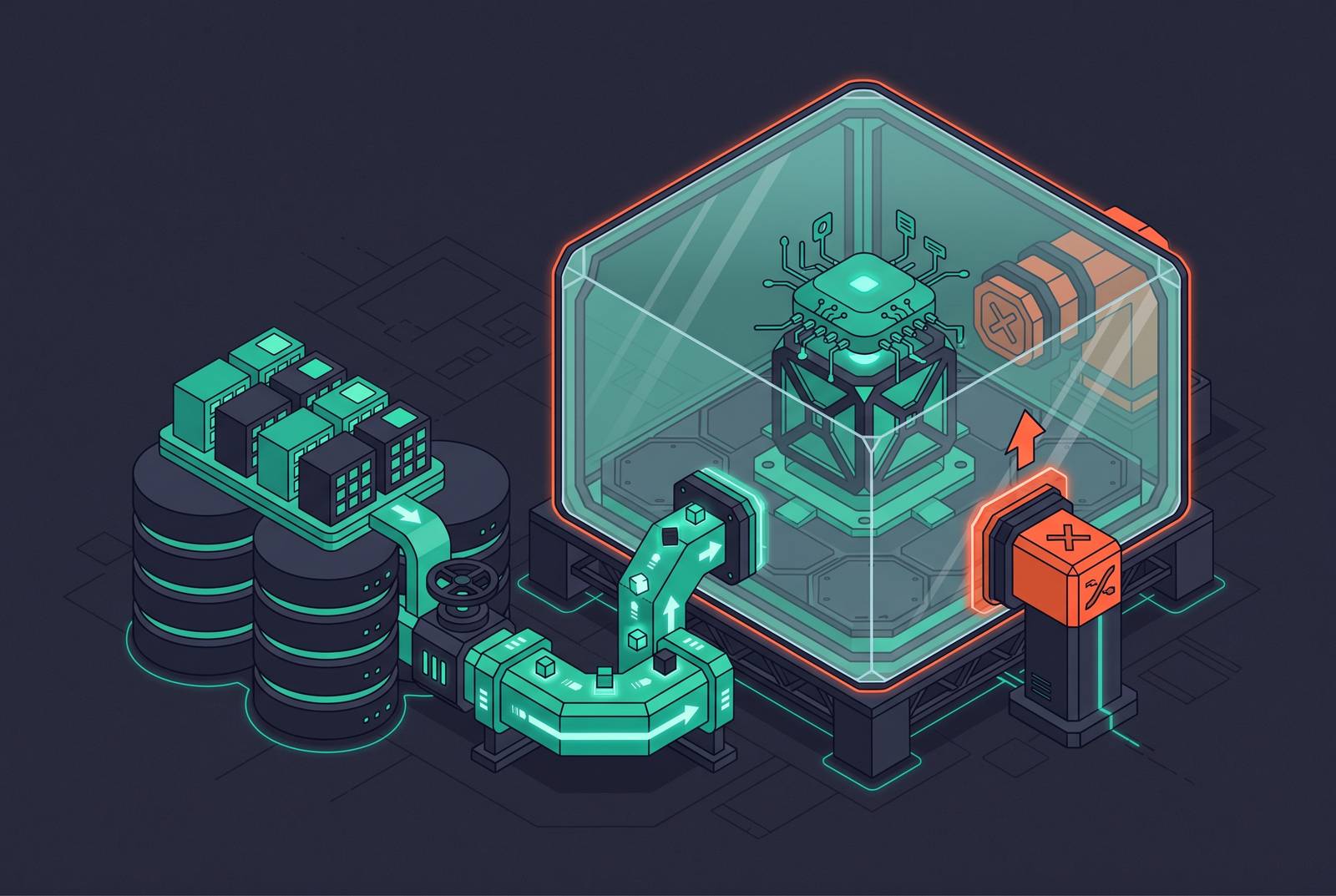 Cover illustration for “Read-Only Compute Isolation for LLM Agents”