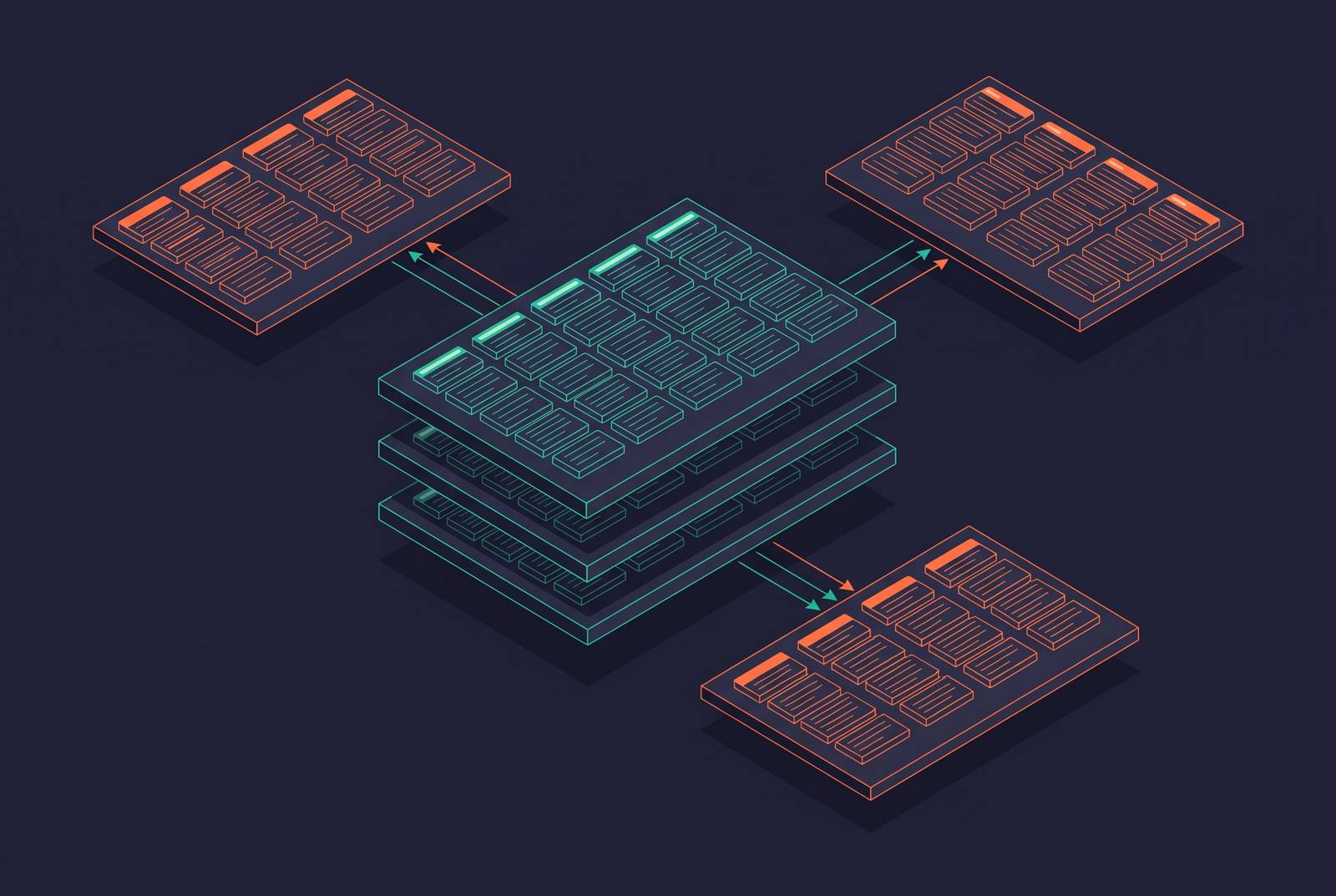 Cover illustration for “Projection Design for Alternate Sort Orders on Denormalized Tables”