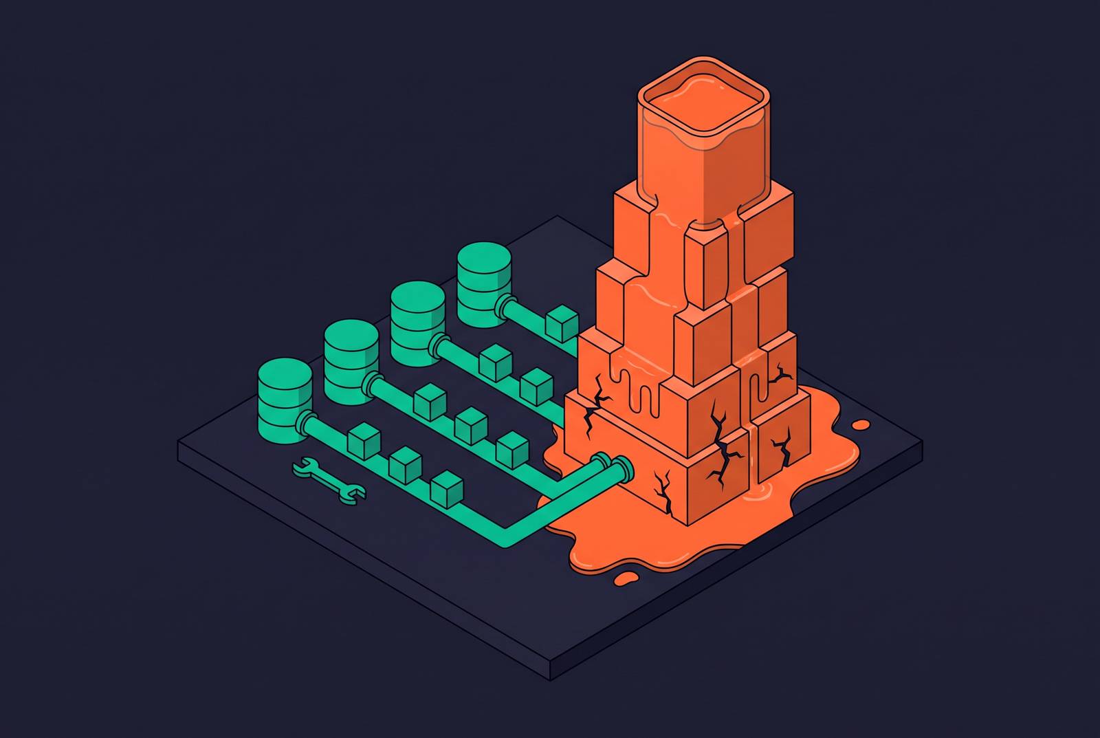 Cover illustration for “Query Budget Blowout Is a Pricing Architecture Problem Not a Query Optimization Problem”