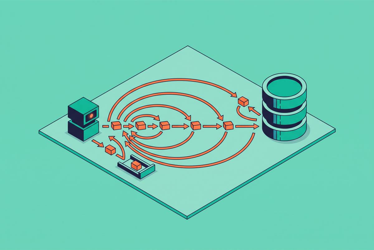 Cover illustration for “Retry and Backoff Strategies for Agent-Issued Analytical Queries”