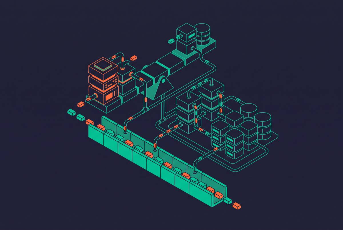 Cover illustration for “Kappa Architecture Trade-Offs for Real-Time Analytical Pipelines”