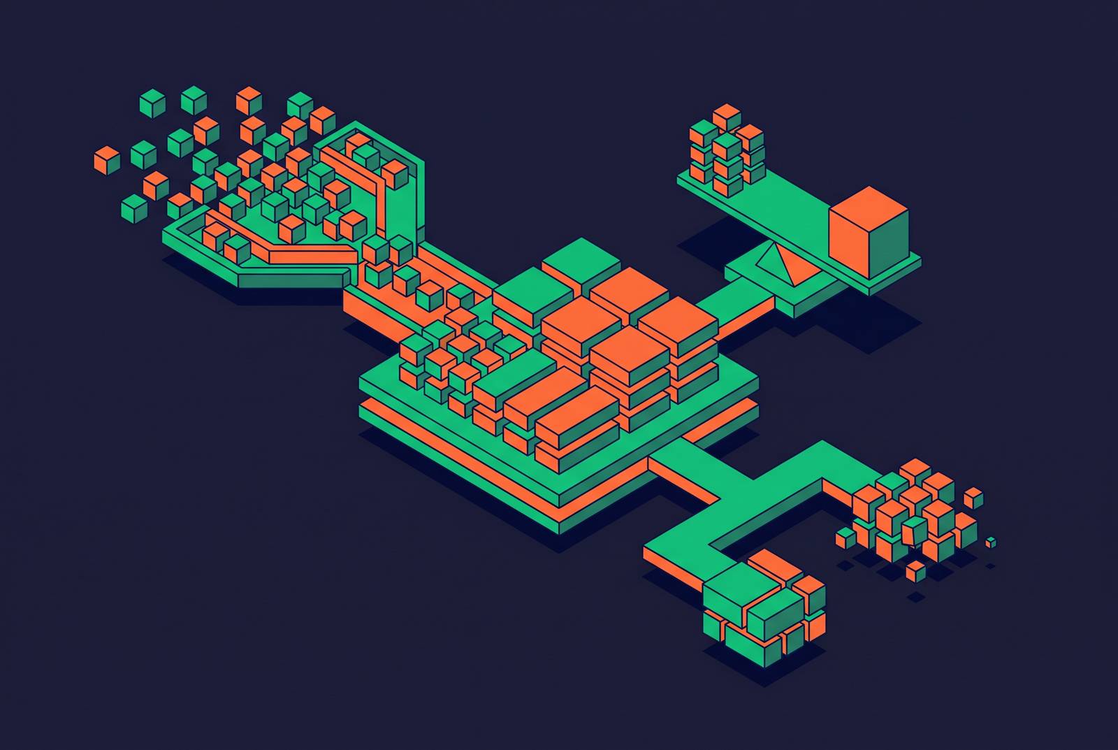 Cover illustration for “AggregatingMergeTree Use Cases and Pre-Aggregation Trade-Offs”