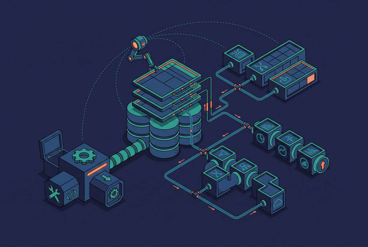 Cover illustration for “Schema-as-Code Deployment With CHKit for Agent-Managed Pipelines”