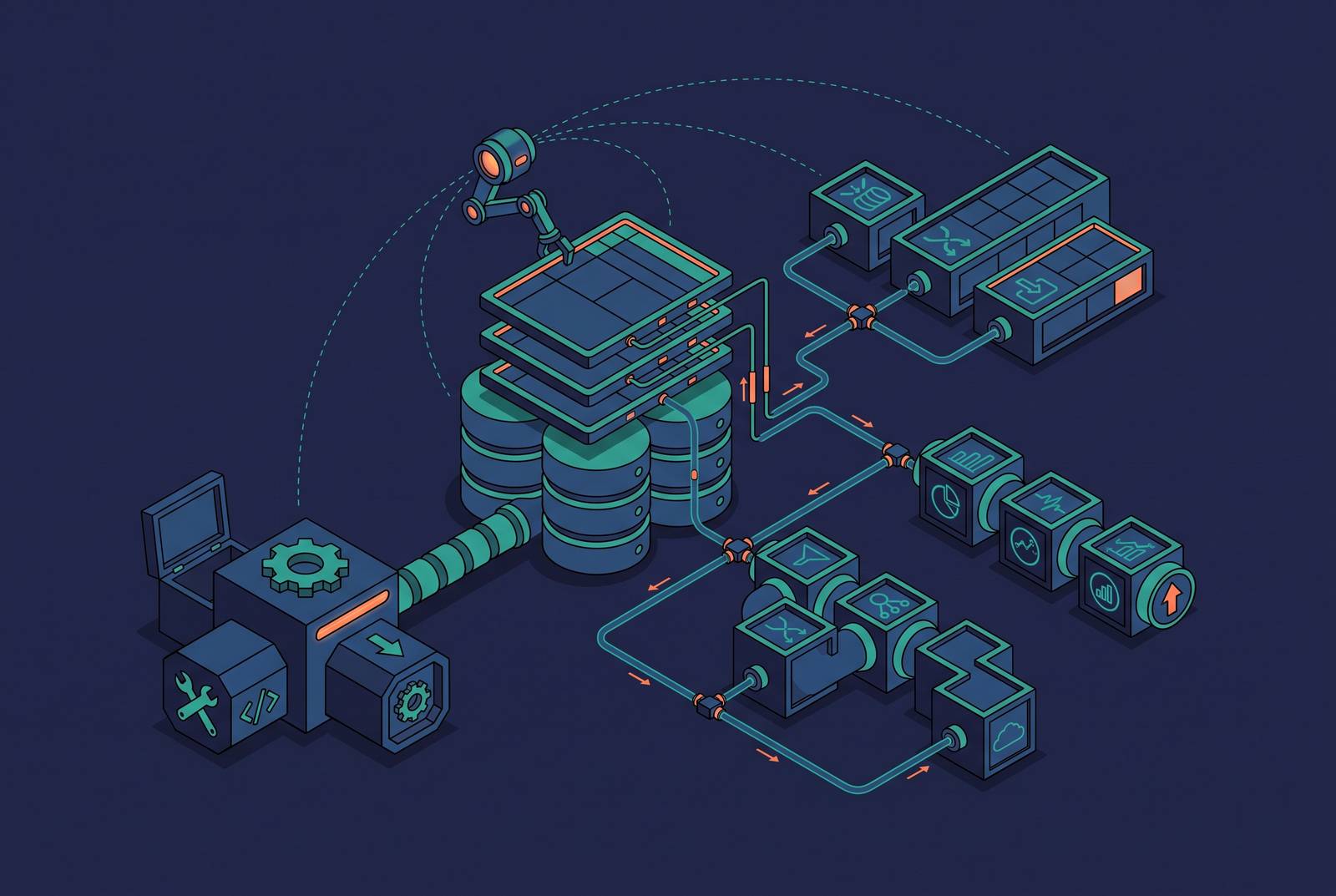 Cover illustration for “Schema-as-Code Deployment With CHKit for Agent-Managed Pipelines”
