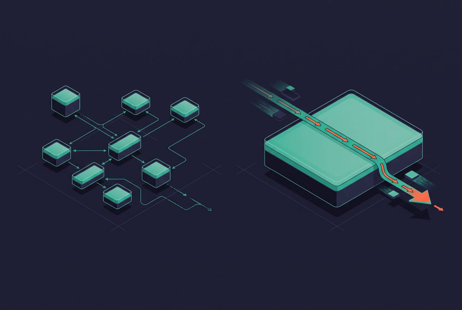 Cover illustration for “Denormalization vs Normalization for Analytical Query Performance”