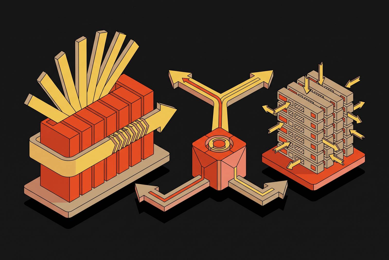 Cover illustration for “OLAP vs OLTP Workload Characteristics and Engine Selection”