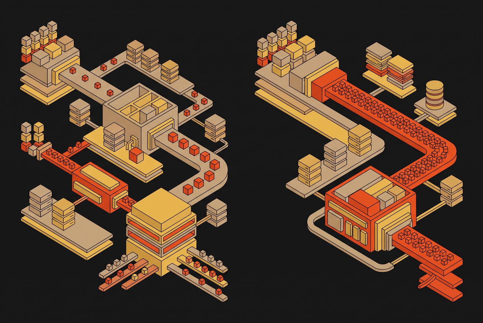Cover illustration for “Lambda and Kappa Architecture Trade-Offs for Observability Pipelines”