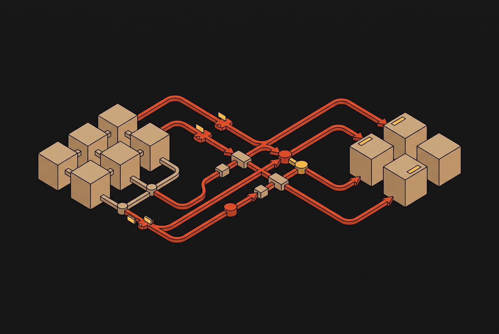 Cover illustration for “Distributed Table and Cluster Function Rewrites for Provider Migration”