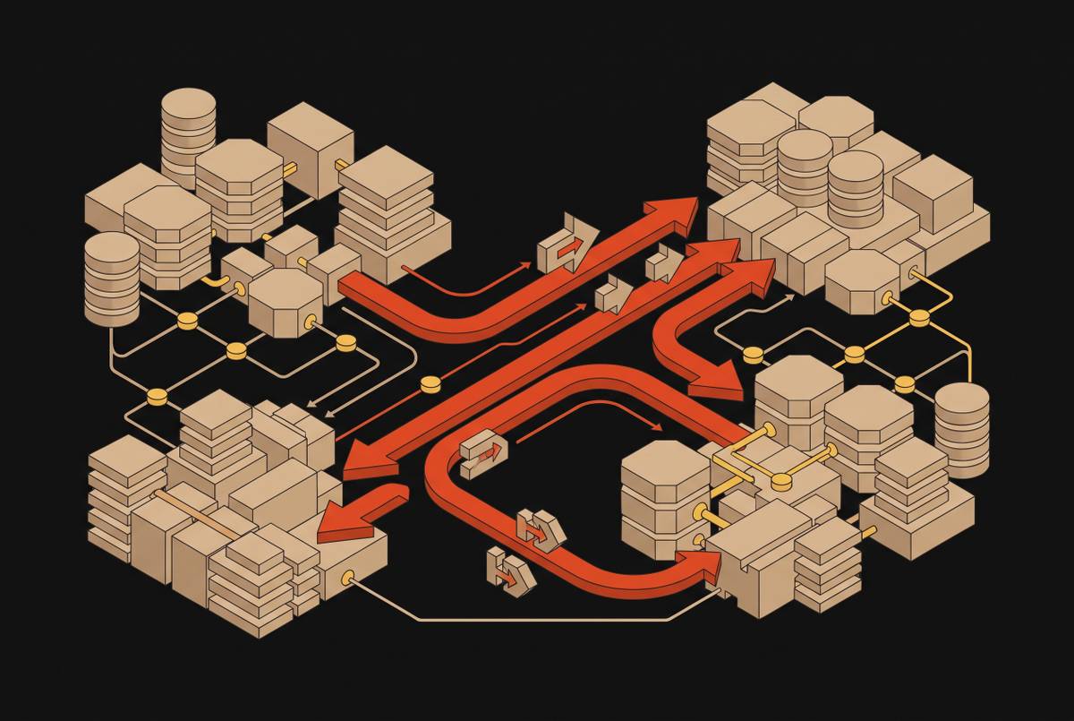 Cover illustration for “Distributed Table and Cluster Function Rewrites for Provider Migration”