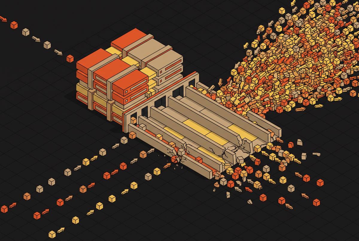 Cover illustration for “How Agent Query Patterns Break Assumptions Built for Human Traffic”