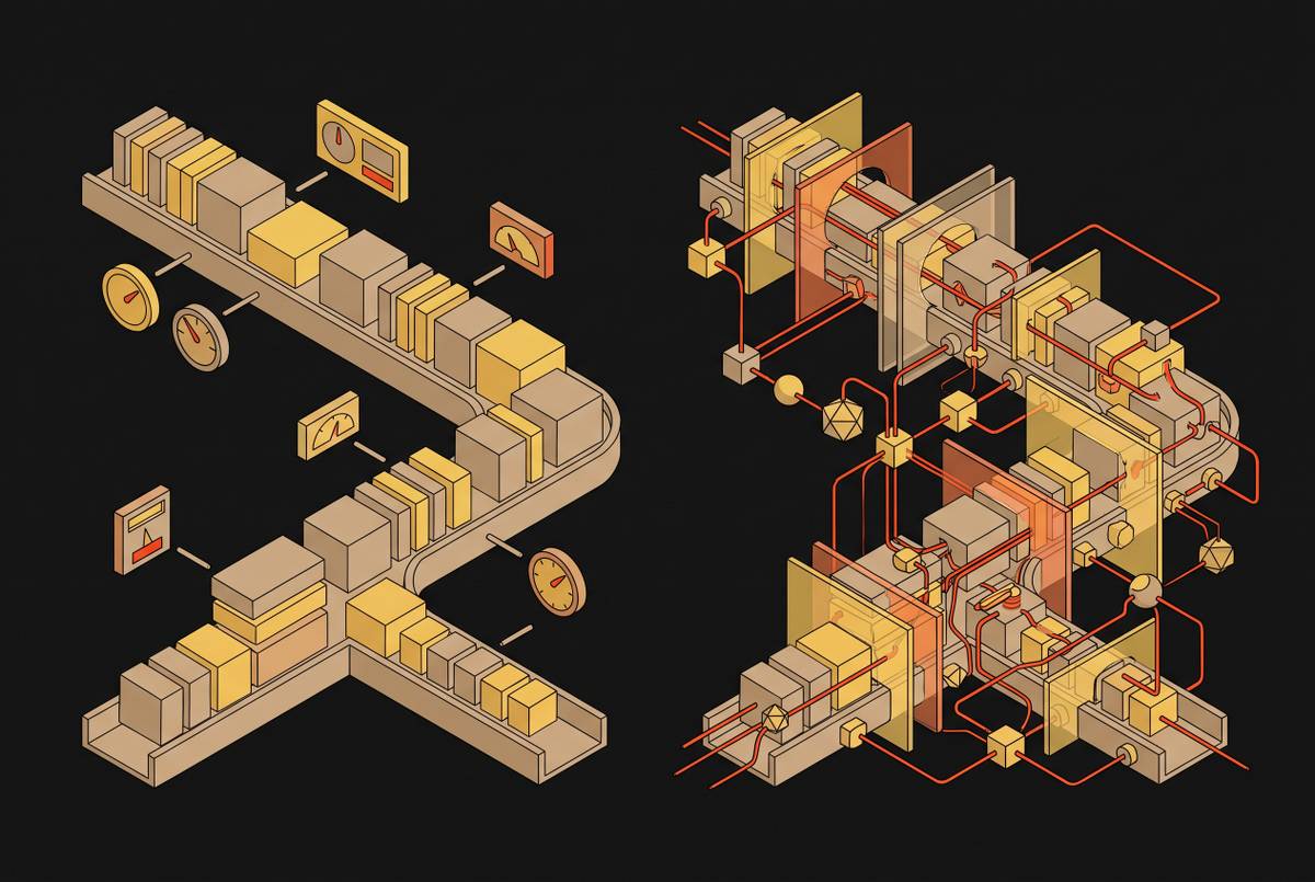 Cover illustration for “Observability vs Monitoring for High-Volume Event Pipelines”