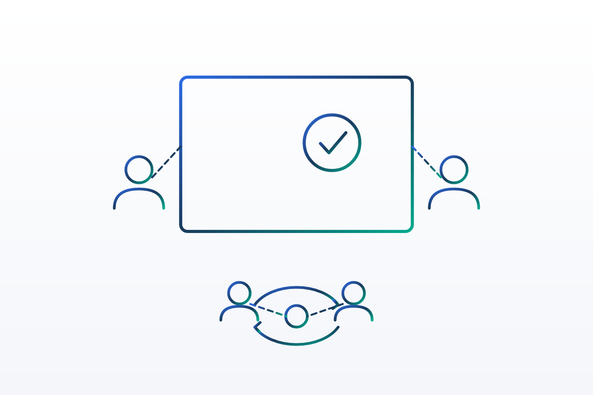 Cover illustration for “Code Review Cadence Design for Augmented Engineering Teams”