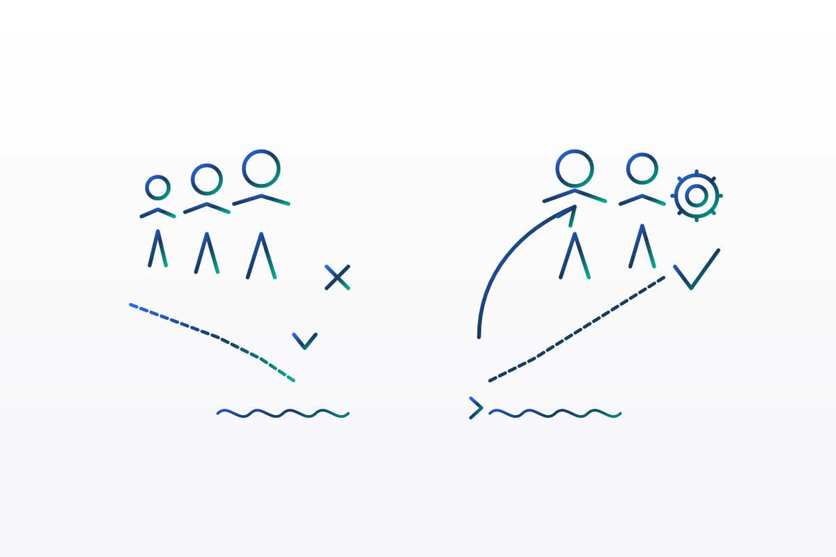 Cover illustration for “Workforce Redeployment Versus Layoffs During Engineering Demand Shifts”