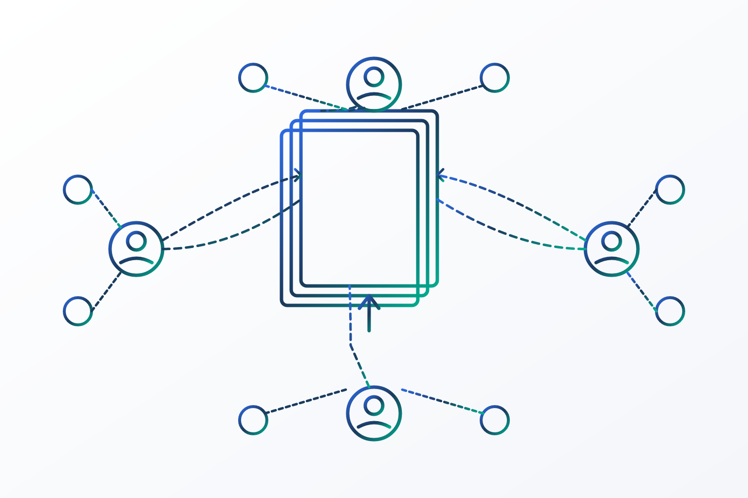 Cover illustration for “Documentation Culture as a Distributed Engineering Competitive Advantage”