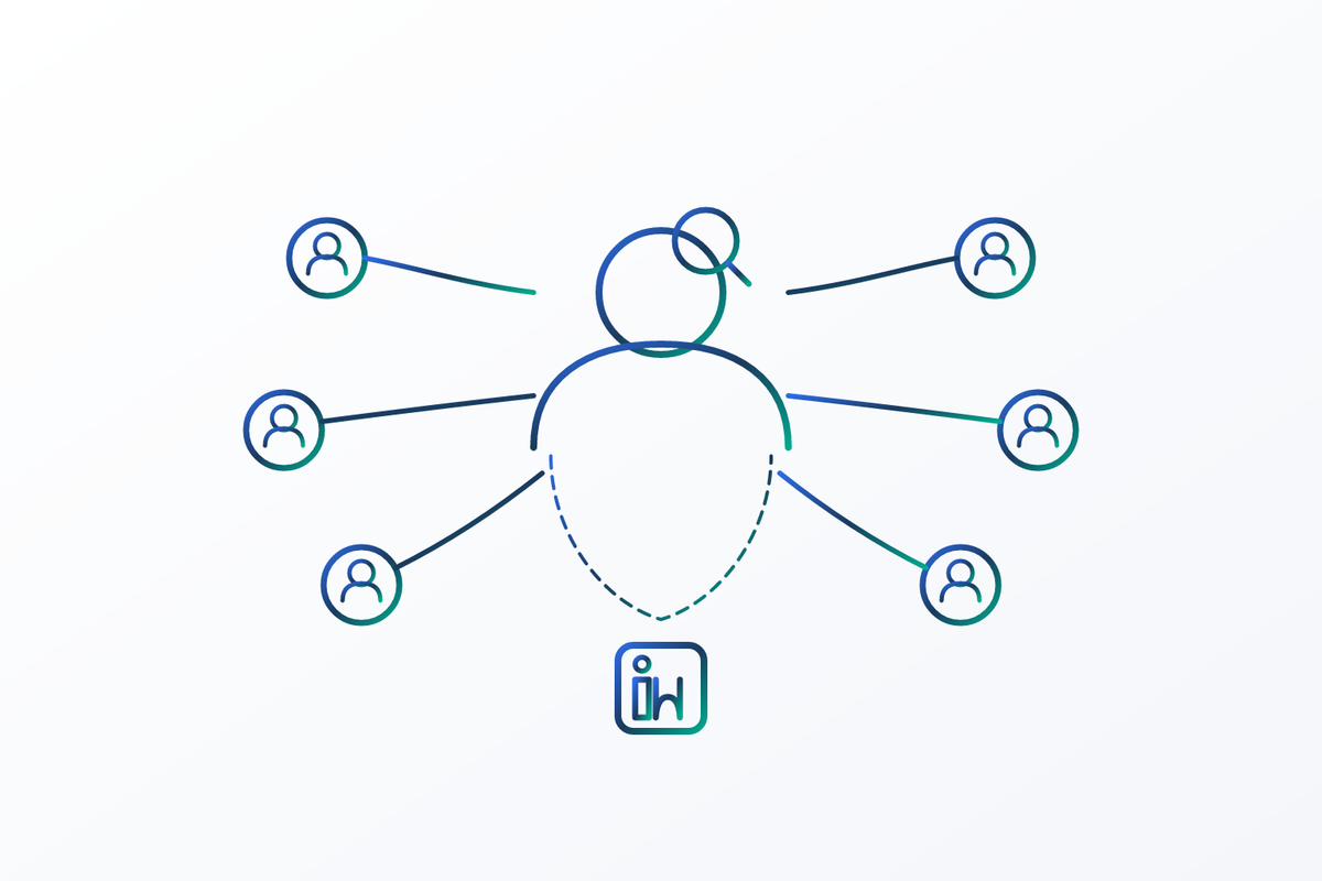 Cover illustration for “Sourcing Engineers Through LinkedIn Alumni Networks”