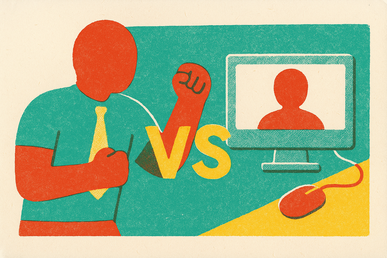 Cover illustration for “Toastmasters vs Online Public Speaking Courses”