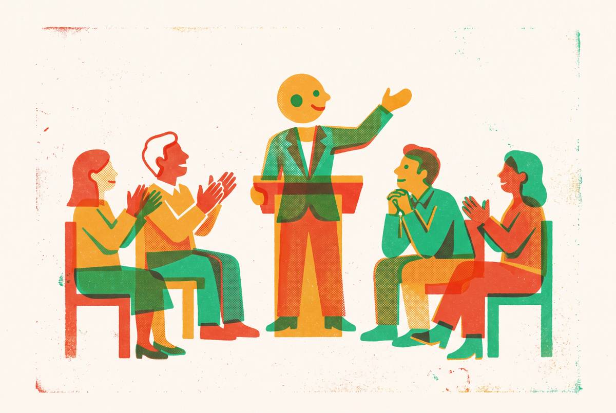 Cover illustration for “What to Expect at Your First Toastmasters Meeting”