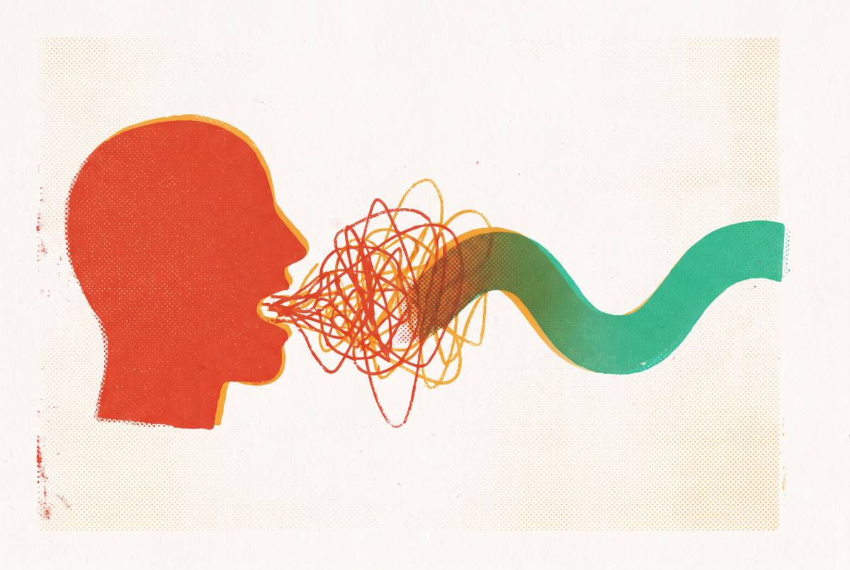 Cover illustration for “Habit Reversal Training for Nervous Speech Patterns”