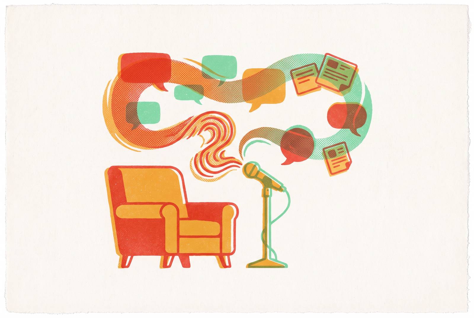 Cover illustration for “Turning Your Living Room Into a Speaking Lab That Remembers Everything”