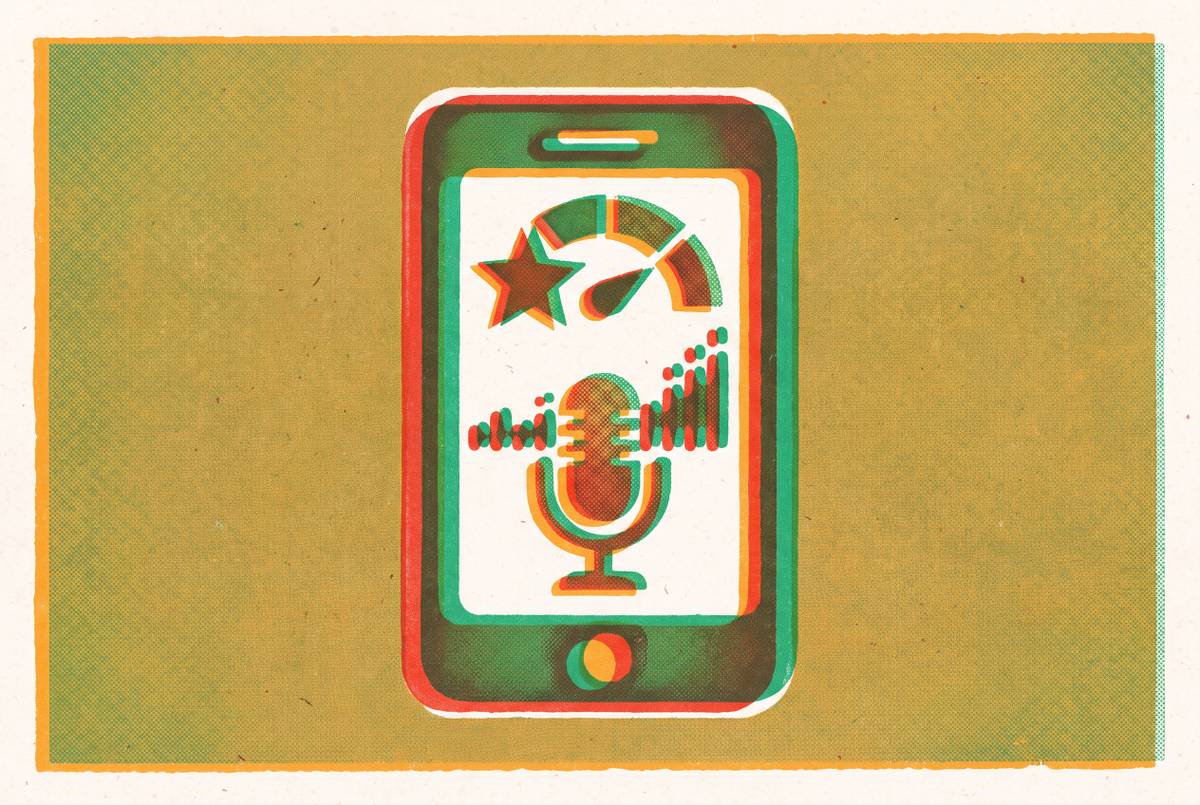 Cover illustration for “Apps That Give You a Daily Speaking Challenge and Score Your Performance”