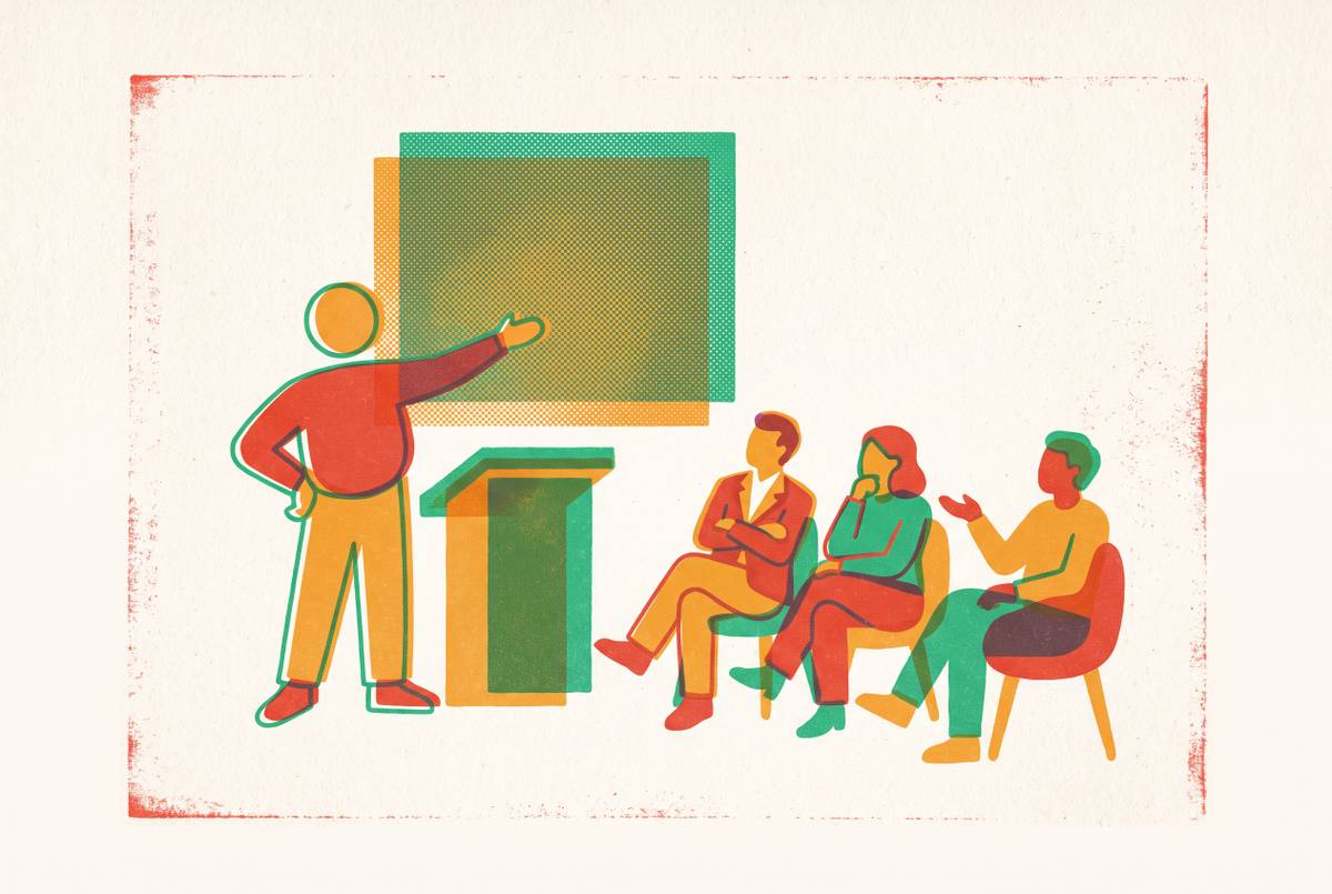 Cover illustration for “Delivering a Startup Pitch to Non-Technical Investors”