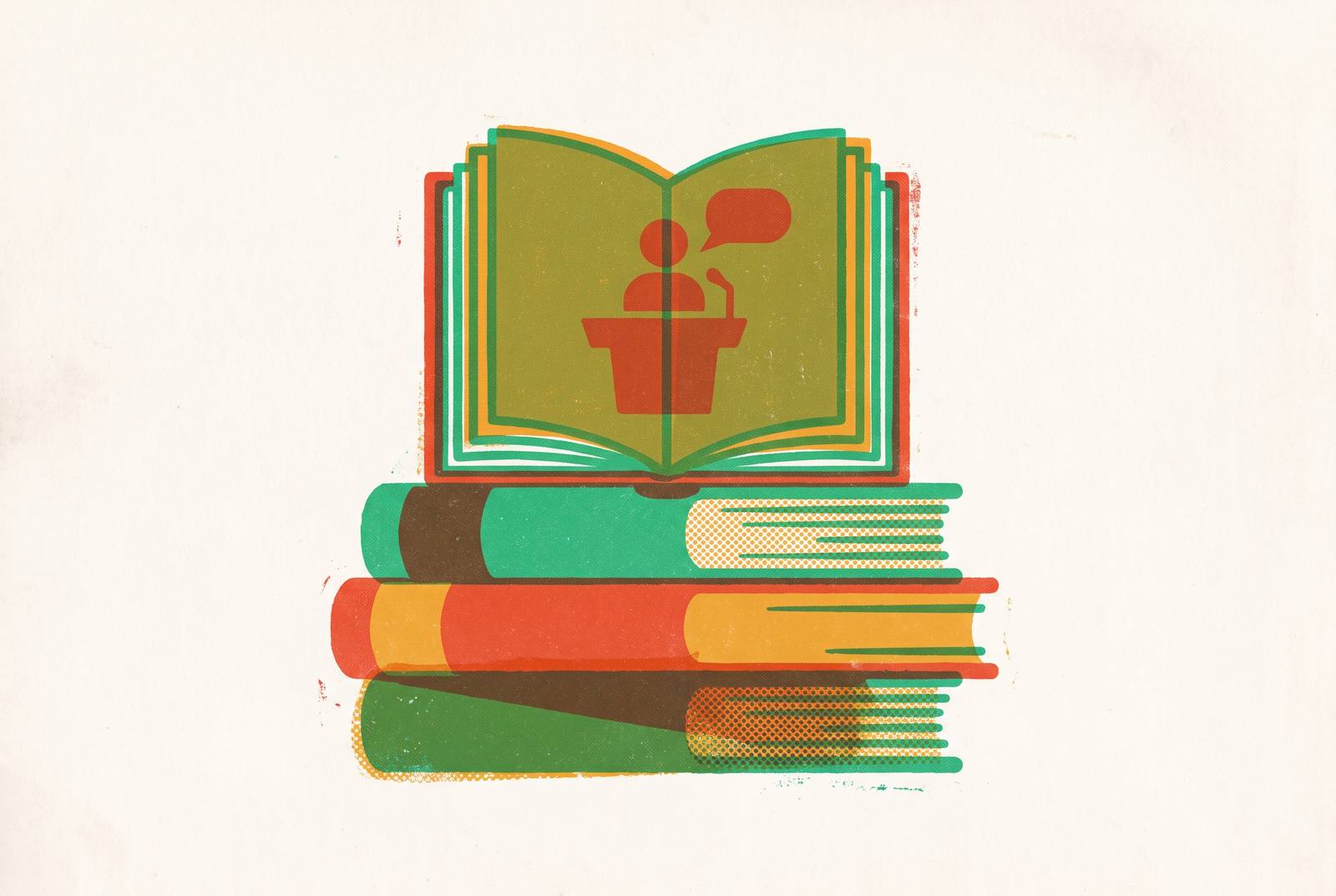 Cover illustration for “Best Books on Public Speaking for Active Practitioners”