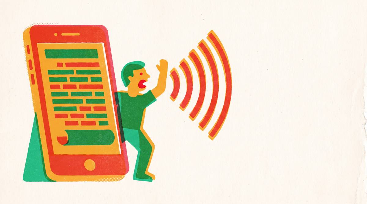 Cover illustration for “Teleprompter Apps for Rehearsing Speeches”