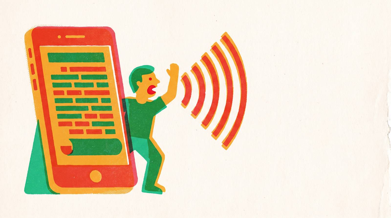 Cover illustration for “Teleprompter Apps for Rehearsing Speeches”
