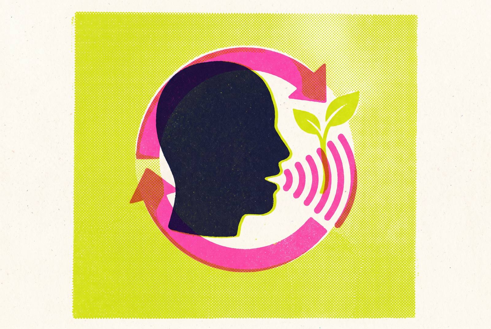 Cover illustration for “How Long It Takes to Build a New Speaking Habit”