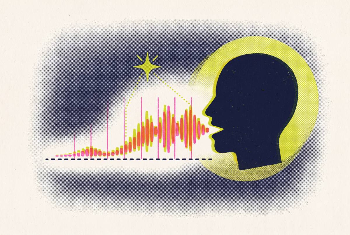 Cover illustration for “Tracking Your Speaking Baseline and Watching It Move With AI Over Weeks”
