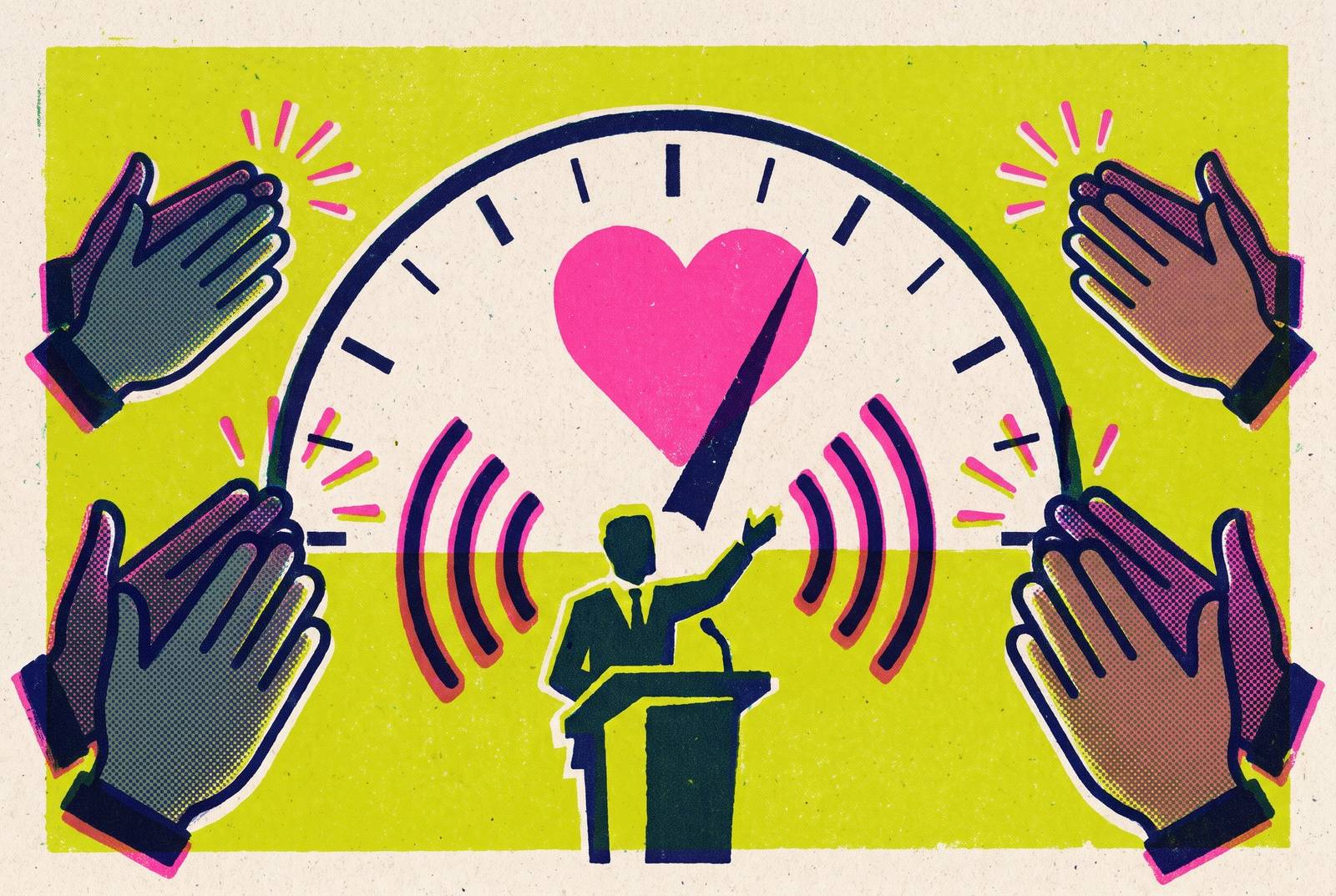 Cover illustration for “Why Presentation Scoring Without a Number Is Just Encouragement”