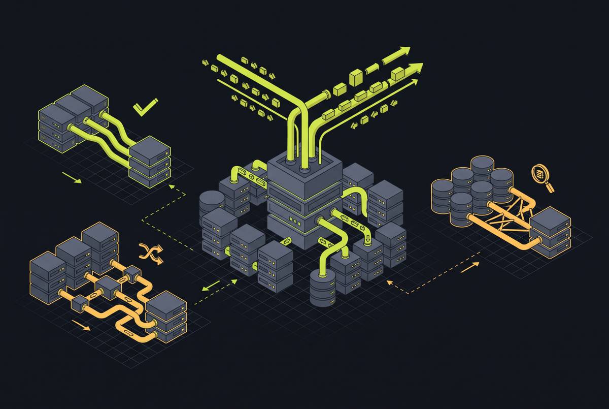 Cover illustration for “Log Aggregation Stack Selection for Growth-Stage Startups”