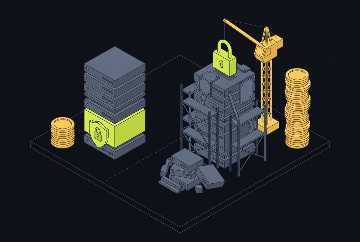 Cover illustration for “Retrofitting Compliance Into AWS Infrastructure Costs More Than Building It In”