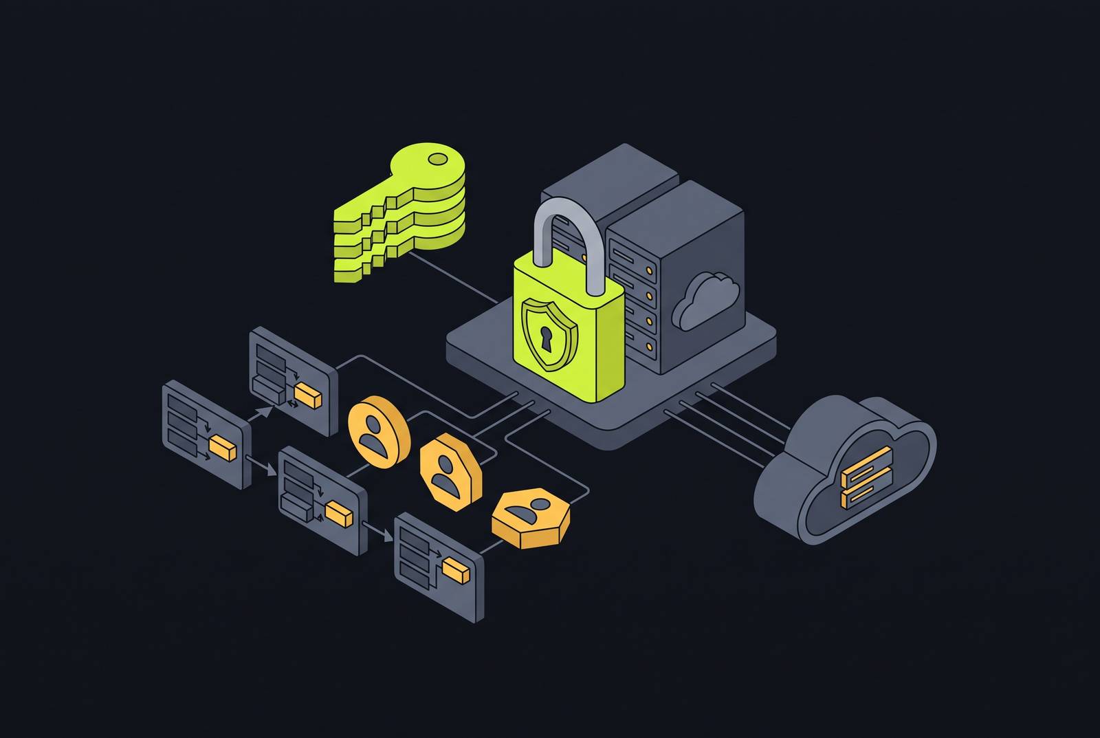 Cover illustration for “Identity and Access Management Hardening on AWS for Startups”